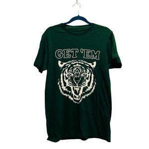 GET’EM Forest Green Tiger Tee